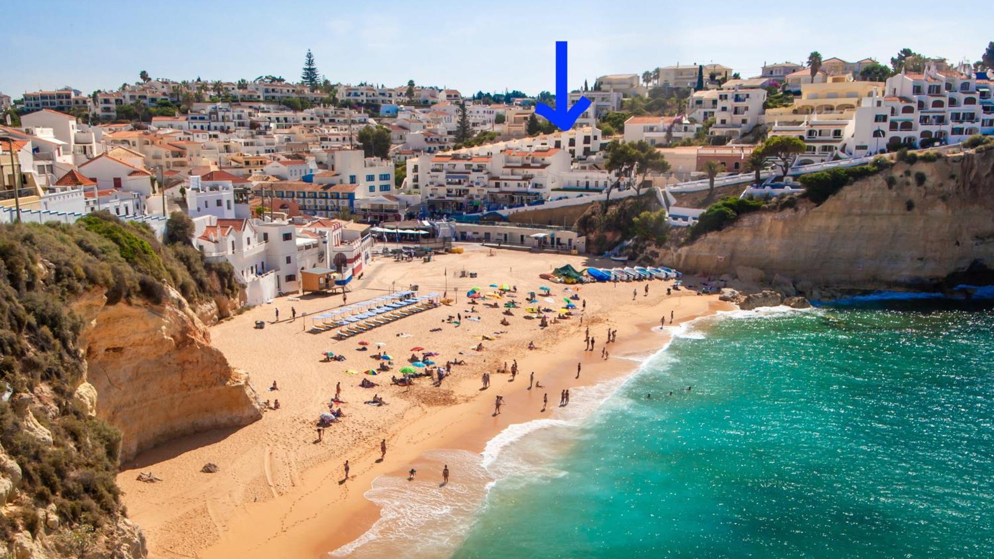New! Apartment 50 Meters From The Beach Carvoeiro  Bagian luar foto
